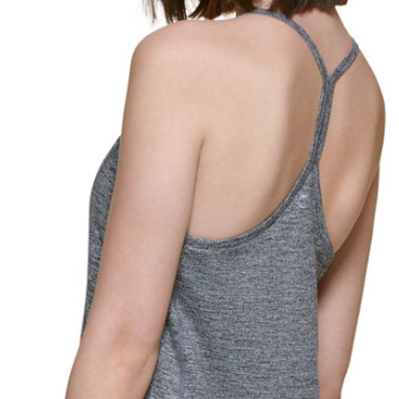 Calvin Klein Performance Womens Racerback Built-in Bra Workout Mini Tank Dress - Picture 8 of 11